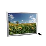 EUROPALMS Reklamewand A0, beleuchtet, aluminium