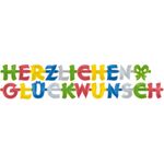 Herzlichen Glückwunsch Partykette / Girlande