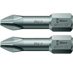 Bit PH Gr.2 L.25mm 1/4 Zoll 6KT C6,3 zähh. 851/1 TZ SB, 1x2 Stück