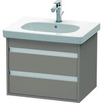 Duravit Waschtischunterbau KETHO 455x600x480mm basalt matt