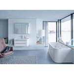 Duravit Möbelwaschtisch HAPPY D.2 m ÜL HLB 1000x505mm 1 Hahnloch weiß WG