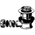 V&B Körbchenventil kpl m exzenterbet. Ventilkegel d= 80mm
