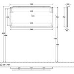 V&B Spiegel MORE TO SEE 1600x750x50/130mm