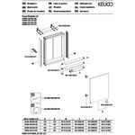 Keuco Spiegelschrank ROYAL MODULAR 2.0 Breite 600mm Höhe 900mm Tiefe 160mm