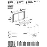 Keuco Spiegelschrank ROYAL MODULAR 2.0 Breite 1100mm Höhe 900mm Tiefe 160mm