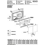 Keuco Spiegelschrank ROYAL MODULAR 2.0 Breite 900mm Höhe 900mm Tiefe 120mm