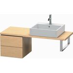 Duravit Konsolenunterschrank L-CUBE 400x420x477mm eiche gebürstet