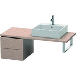 Duravit Konsolenunterschrank L-CUBE 400x420x547mm eiche kaschmir