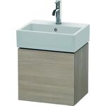 Duravit Waschtischunterbau L-CUBE 400x434x341mm Anschlag links pine silver