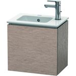 Duravit Waschtischunterbau L-CUBE 294x420x400mm Ans rechts eiche kaschmir