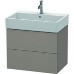 Duravit Waschtischunterbau L-CUBE 544x684x459mm basalt matt