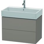 Duravit Waschtischunterbau L-CUBE 544x784x459mm basalt matt
