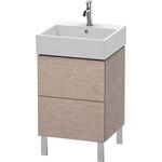 Duravit Waschtischunterbau L-CUBE 582x484x459mm eiche kaschmir