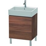 Duravit Waschtischunterbau L-CUBE 582x584x459mm nussbaum natur