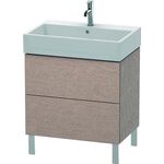 Duravit Waschtischunterbau L-CUBE 582x684x459mm eiche kaschmir