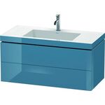 Duravit Waschtischunterbau L-CUBE m WT Vero Air 500x1000x480mm 1 HL St Bl