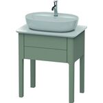 Duravit Waschtischunterbau LUV 743x688x450mm steingrau seidenmatt
