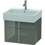 Duravit Waschtischunterbau VERO AIR 440x584x431mm flannel grey hochglanz