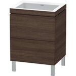 Duravit Waschtischunterbau L-CUBE m WT Vero Air 698x600x480mm o HL Kast. d