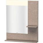 Duravit Spiegel VERO 142x650x800mm Beleuchtung eiche kaschmir