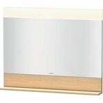 Duravit Spiegel VERO m Be Abl. 800x1000x142mm eiche gebürstet