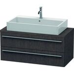 Duravit Konsolenunterschrank X-LARGE 440x1000x478mm eiche dunkel gebürstet
