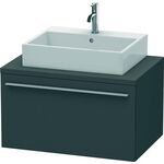 Duravit Konsolenunterschrank X-LARGE 440x800x548mm graphit matt
