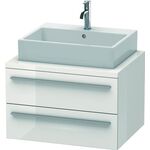 Duravit Konsolenunterschrank X-LARGE 440x700x548mm weiß hochglanz lackiert