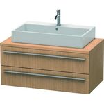Duravit Konsolenunterschrank X-LARGE 440x1000x548mm europäische eiche