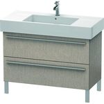Duravit Waschtischunterbau X-LARGE 1000x470x588mm eiche kaschmir