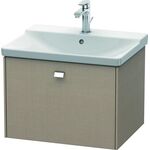 Duravit Waschtischunterbau BRIOSO Griff chrom 450x620x479mm leinen