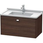 Duravit Waschtischunterbau BRIOSO Gri chrom 452x820x469mm kastanie dunkel