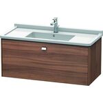 Duravit Waschtischunterbau BRIOSO Gri chrom 452x1020x469mm nussbaum natur