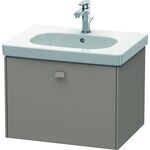 Duravit Waschtischunterbau BRIOSO Gri Frontfarbe 452x620x469mm basalt matt