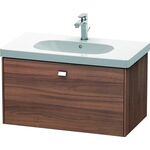 Duravit Waschtischunterbau BRIOSO Griff chrom 452x820x469mm nussbaum natur