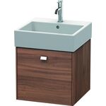 Duravit Waschtischunterbau BRIOSO Griff chrom 442x484x459mm nussbaum natur