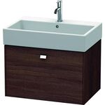 Duravit Waschtischunterbau BRIOSO Gri chrom 442x684x459mm kastanie dunkel