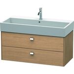 Duravit Waschtischunterbau BRIOSO Griffe chr 442x984x459mm europ. eiche