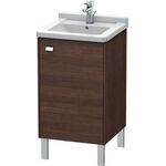 Duravit Waschtischunterbau BRIOSO 693x460x445mm Gri chr Ans re basalt matt