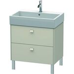 Duravit Waschtischunterbau BRIOSO Griffe Frontfarbe 570x684x459mm ta matt