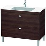 Duravit Waschtischunterbau BRIOSO 701x1000x480mm m WT Vero Air Gri chr 1 H