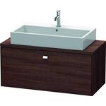 Duravit Konsolenunterschrank BRIOSO Gri chrom 442x1020x480mm kastanie dunkel