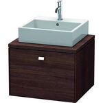 Duravit Konsolenunterschrank BRIOSO Gri chrom 442x620x550mm kastanie dunkel