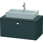 Duravit Konsolenunterschrank BRIOSO Griff chrom 442x920x550mm graphit matt