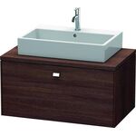 Duravit Konsolenunterschrank BRIOSO Gri chrom 442x920x550mm kastanie dunkel