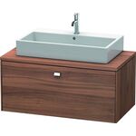 Duravit Konsolenunterschrank BRIOSO Gri chrom 442x1020x550mm nussbaum natur