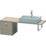 Duravit Konsolenunterschrank BRIOSO Griff chrom 442x420x480mm pine silver