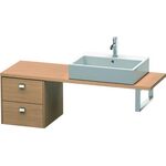 Duravit Konsolenunterschrank BRIOSO Griffe chr 442x420x480mm europ. eiche