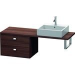 Duravit Konsolenunterschrank BRIOSO Griffe chr 442x620x480mm kastanie dunkel