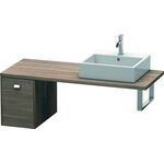 Duravit Konsolenunterschrank BRIOSO Griff chrom 442x320x550mm pine terra